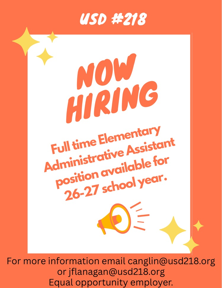 EES Administrative Assistant 26-27 school year