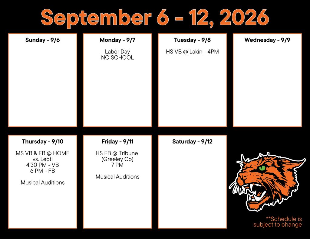 September 6-12 Bulletin