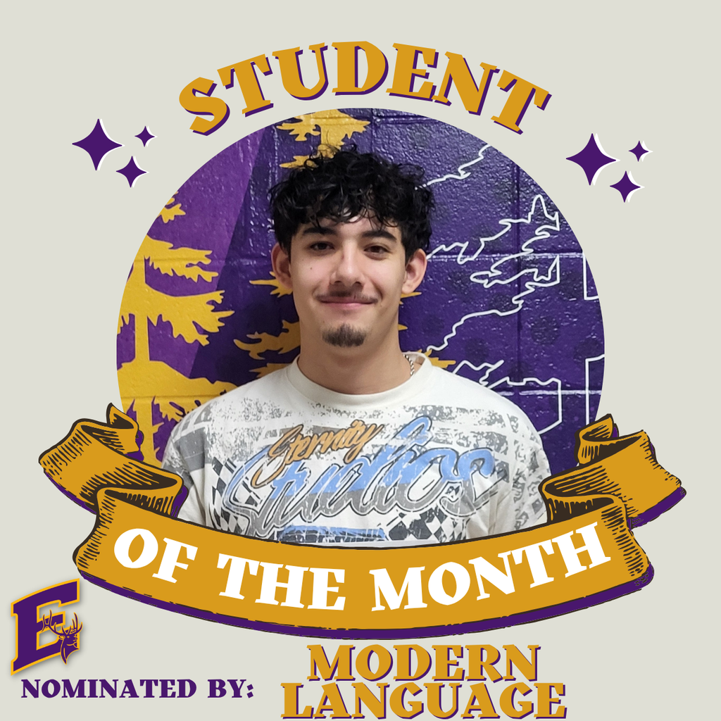 Ayden H - Modern Lang Student of the Month