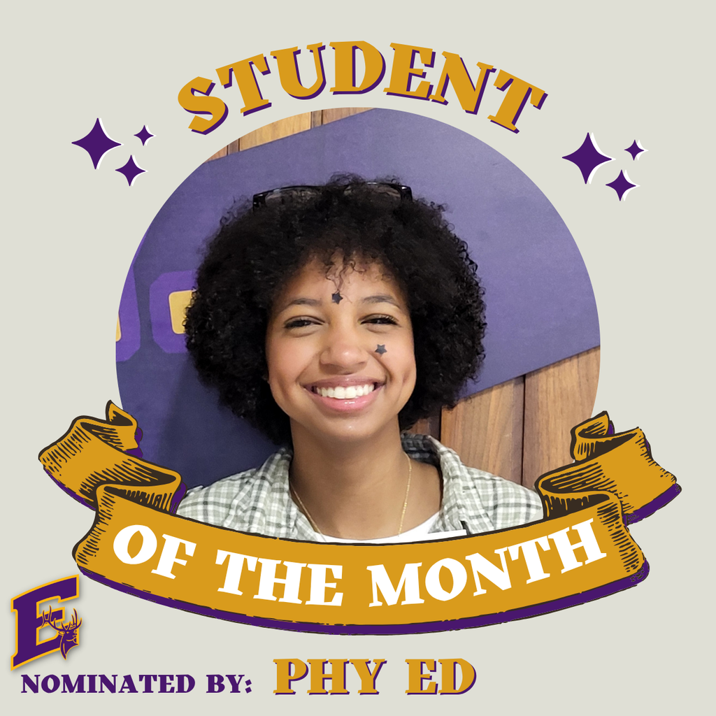 Ximena S - Phy Ed Student of the month