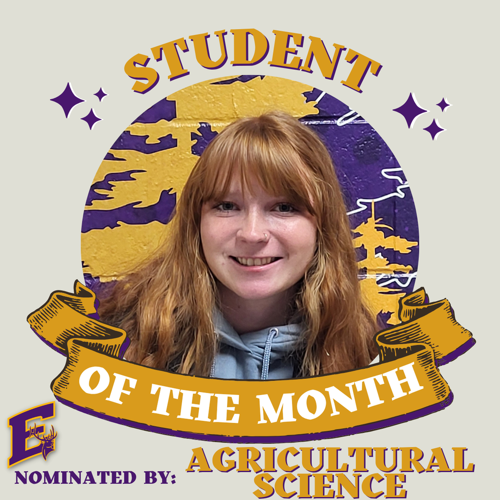 Payton S - AG Science Student of the Month