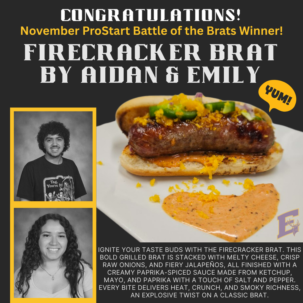 Aidan and Emily - Winners brat challenge