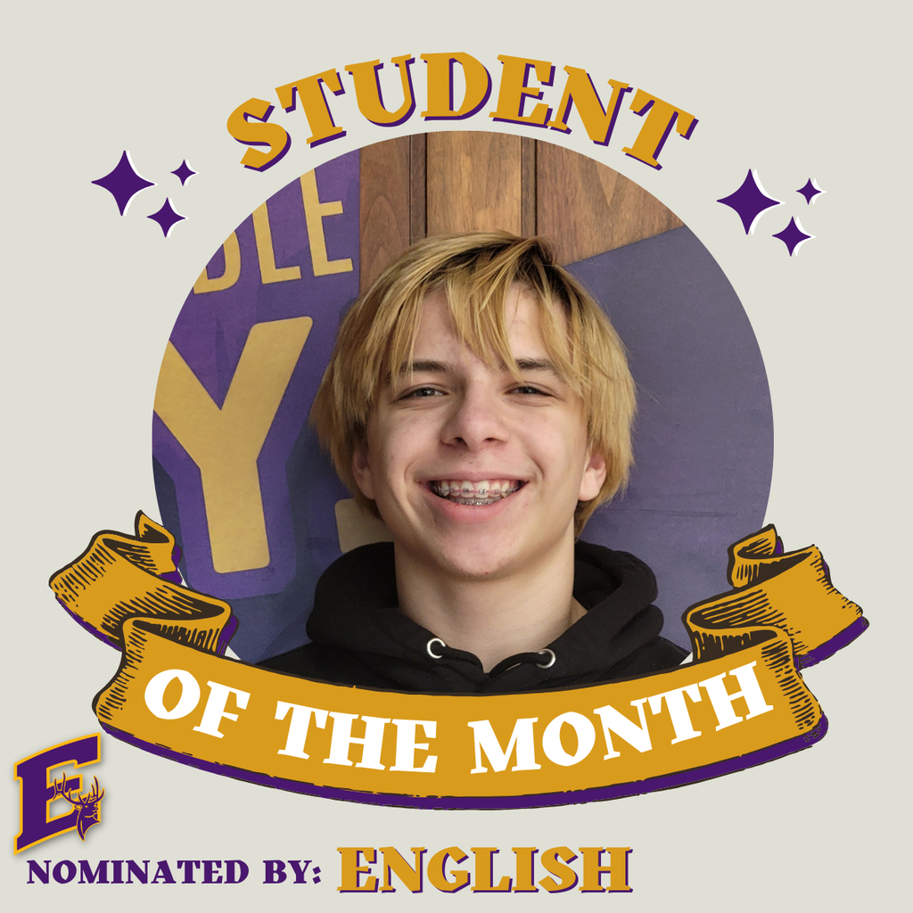 Student of the Month - English