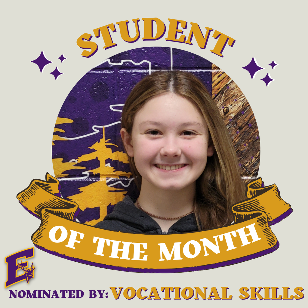 Student of the Month - Vocational Skills