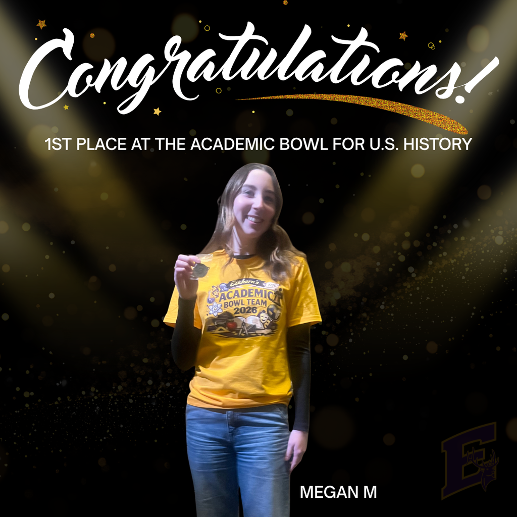 Megam M - Academic Bowl Champion - US History