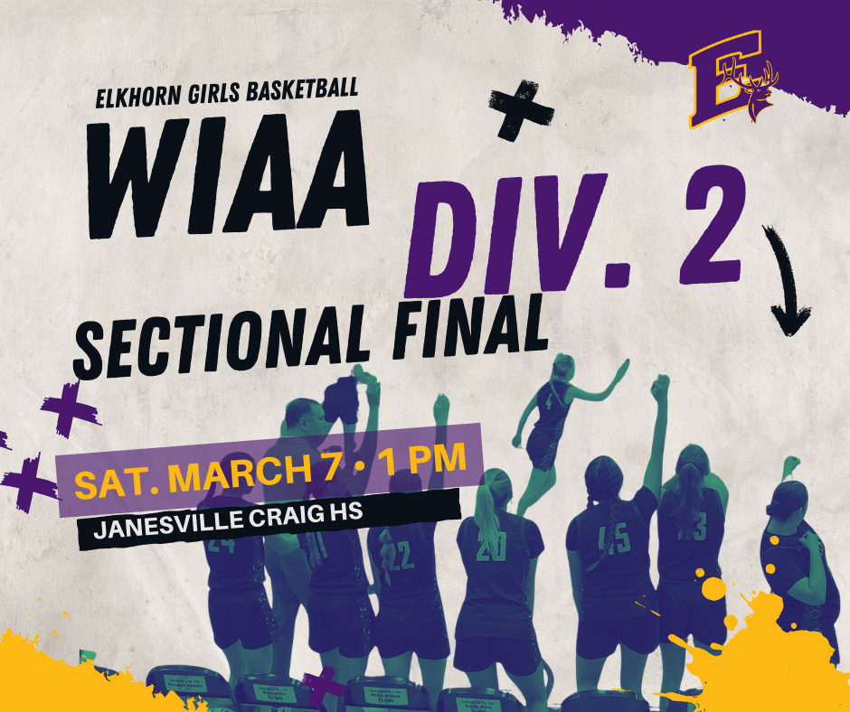Elks Advance to WIAA Division 2 Sectional Final! (1)