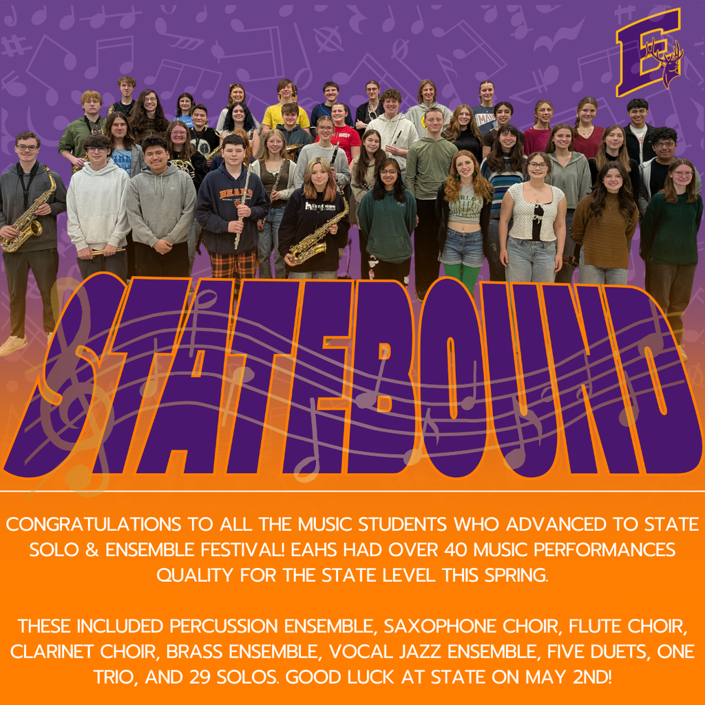 SOLO AND ENSEMBLE STATE STUDENTS