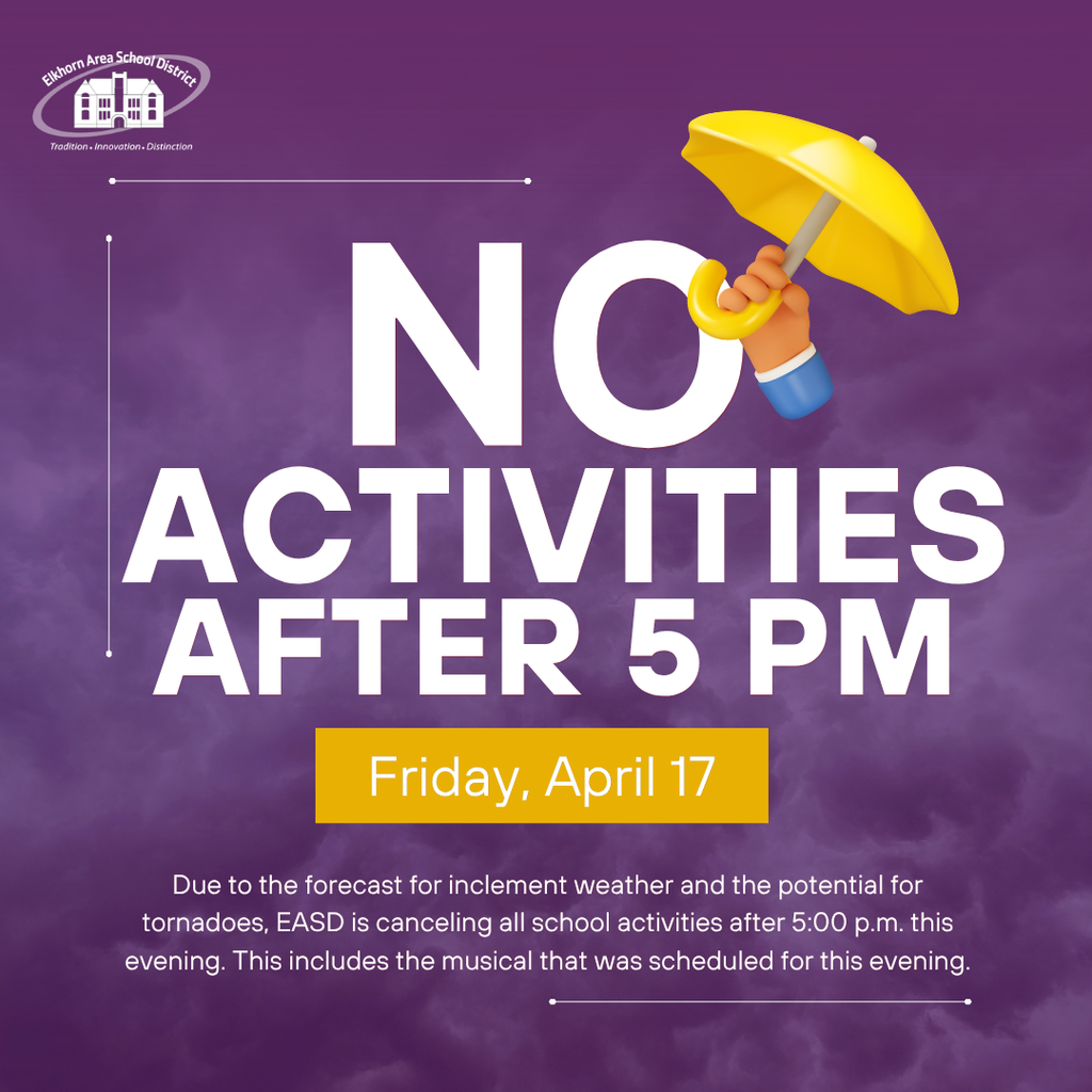 Activities canceled