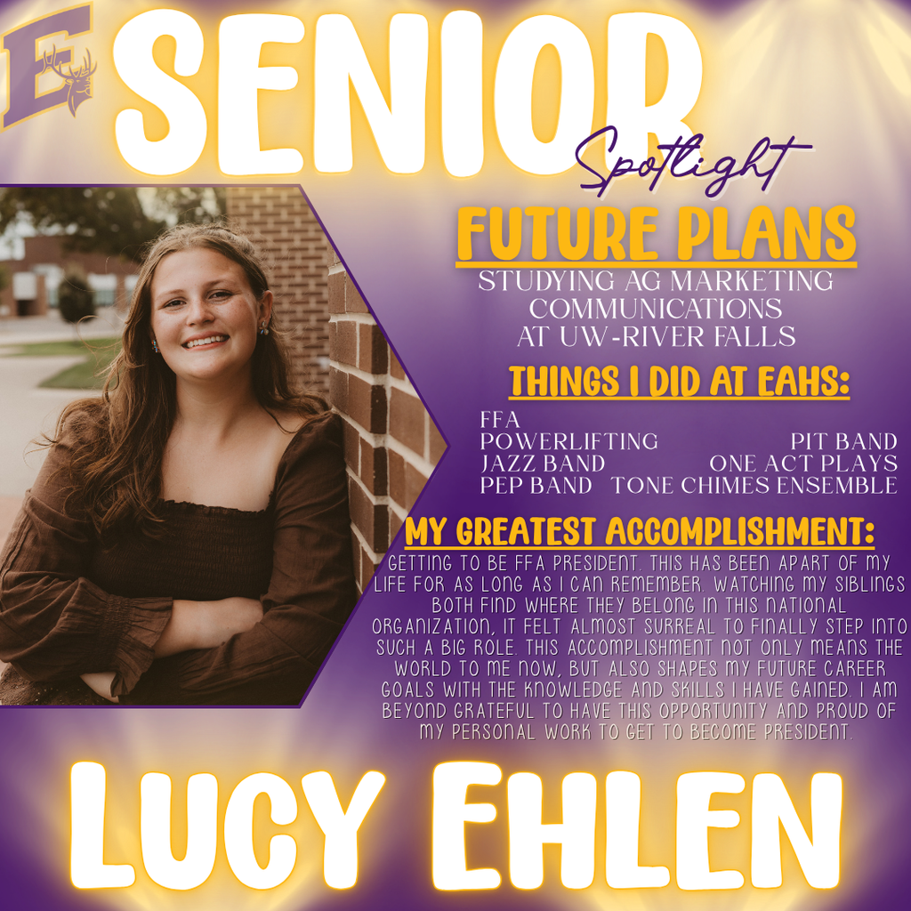 Lucy - senior Spotlight