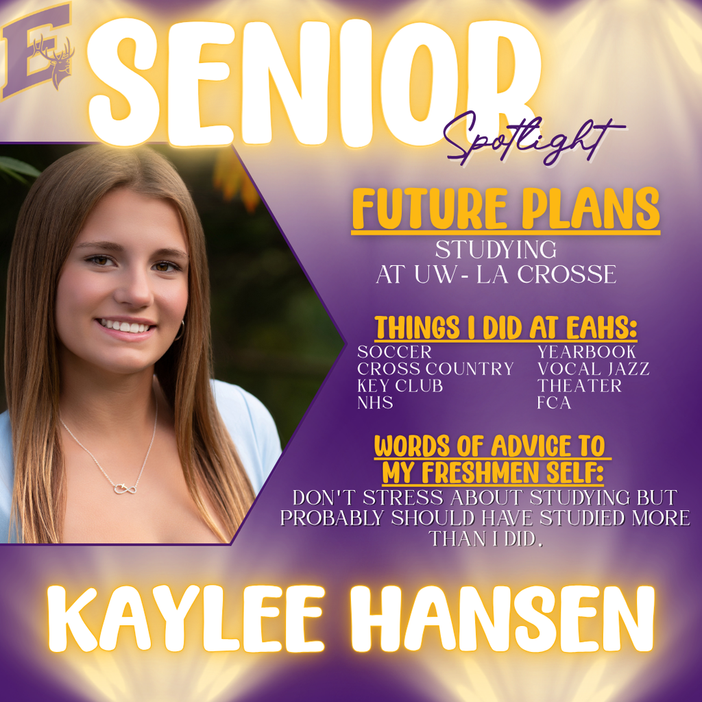 Kaylee - Senior Spotlight