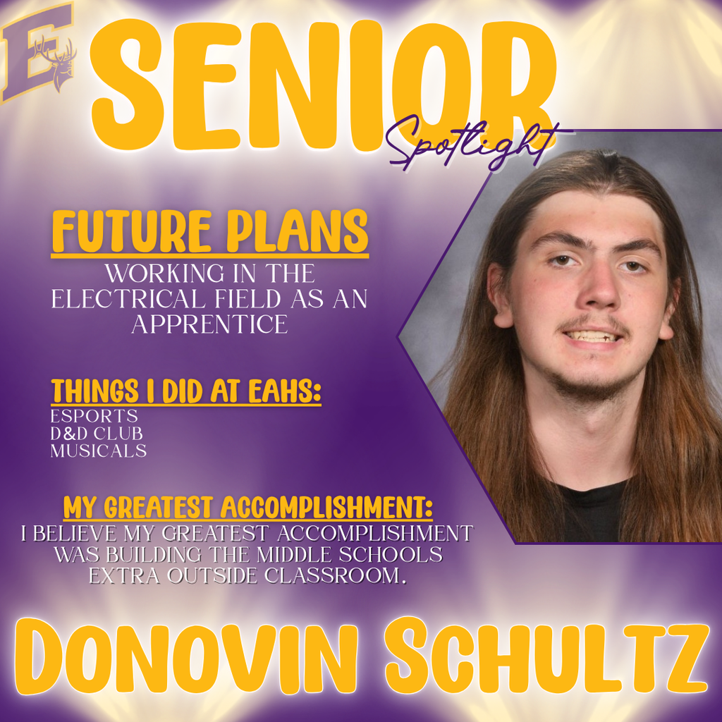 Donovin - Senior spotlight