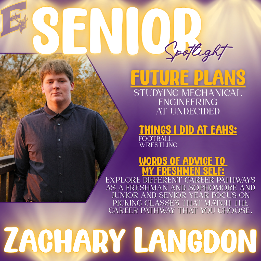 Zachary - Senior spotlight