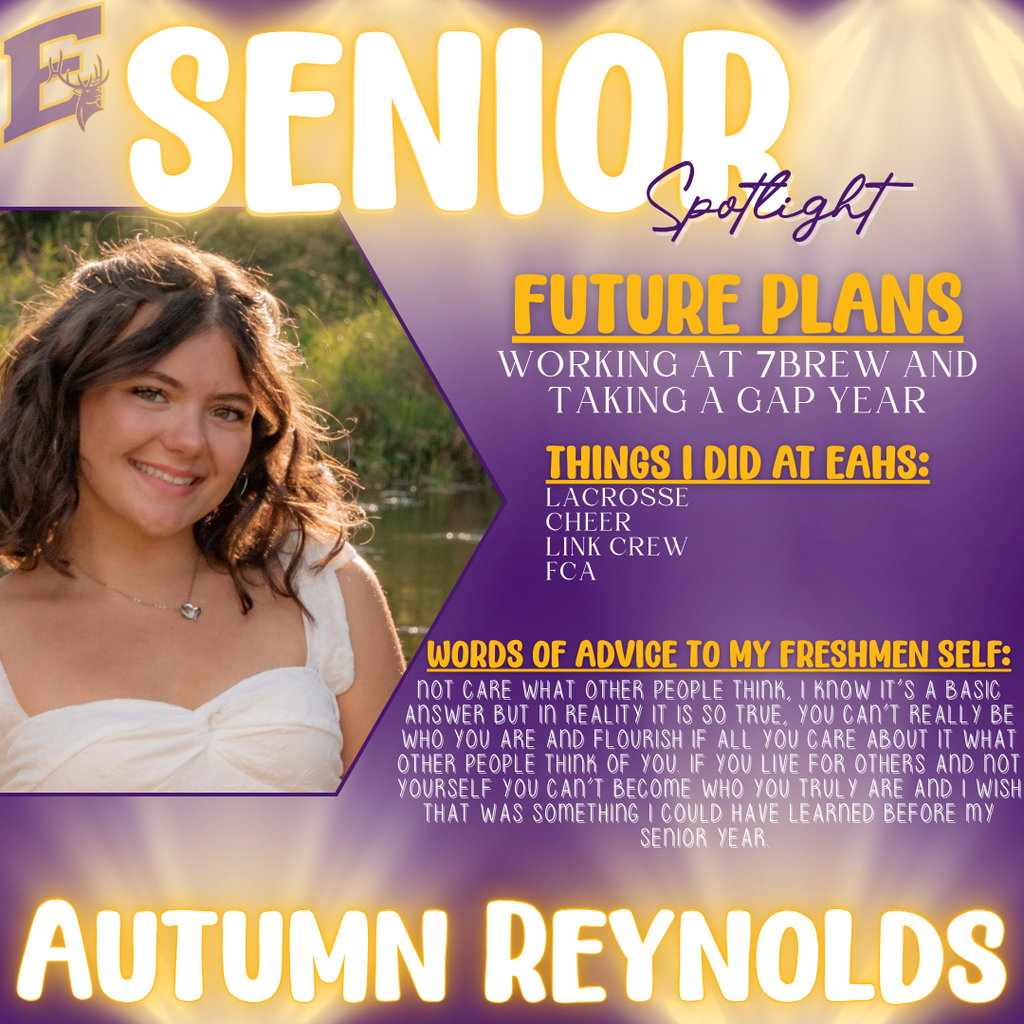 Autumn - Senior spotlight