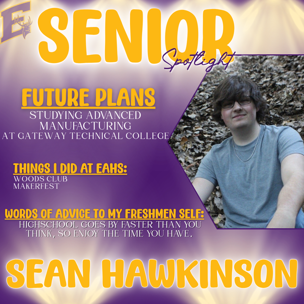 Sean - senior spotlight