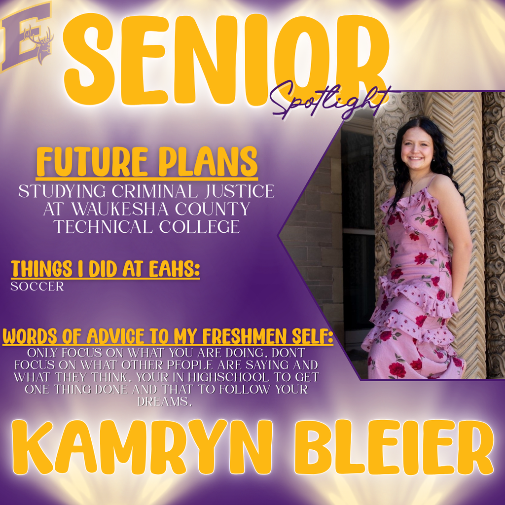 Kamryn - senior spotlight