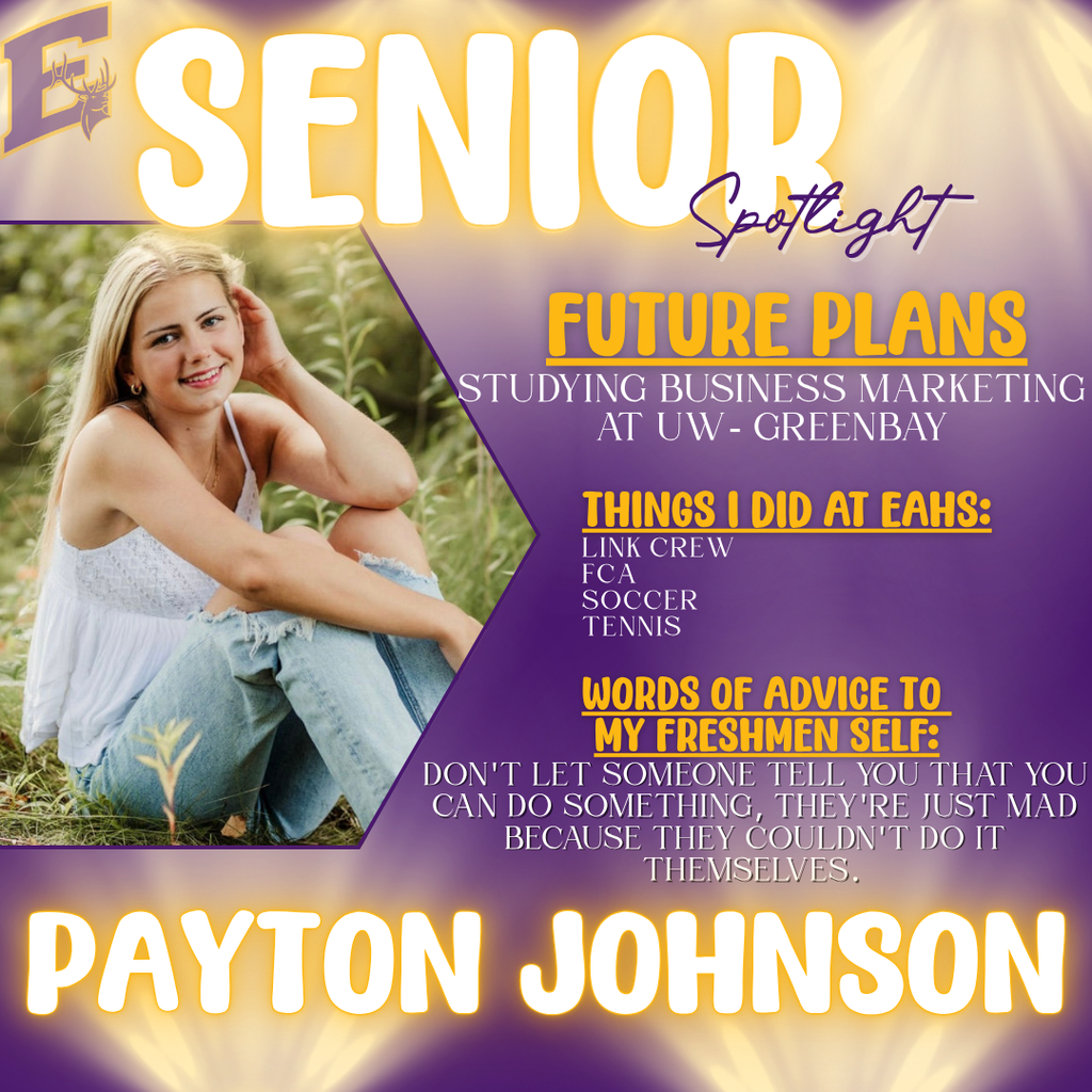 Payton - Senior spotlight