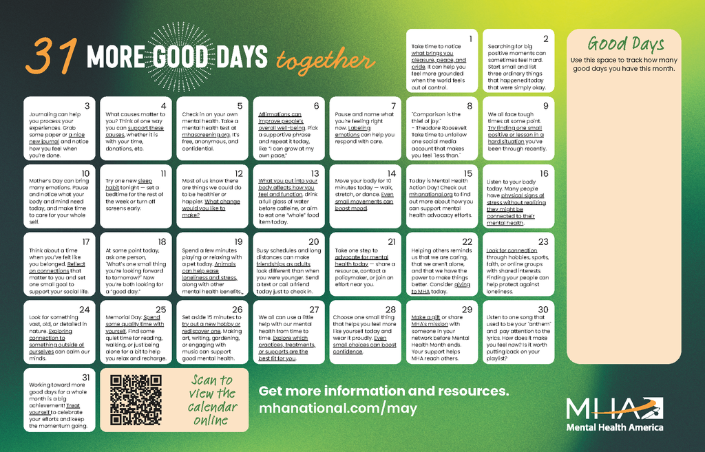 More good days