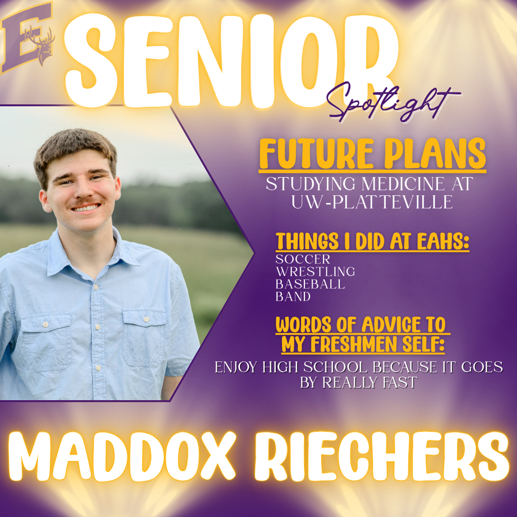 Maddox - Senior spotlight
