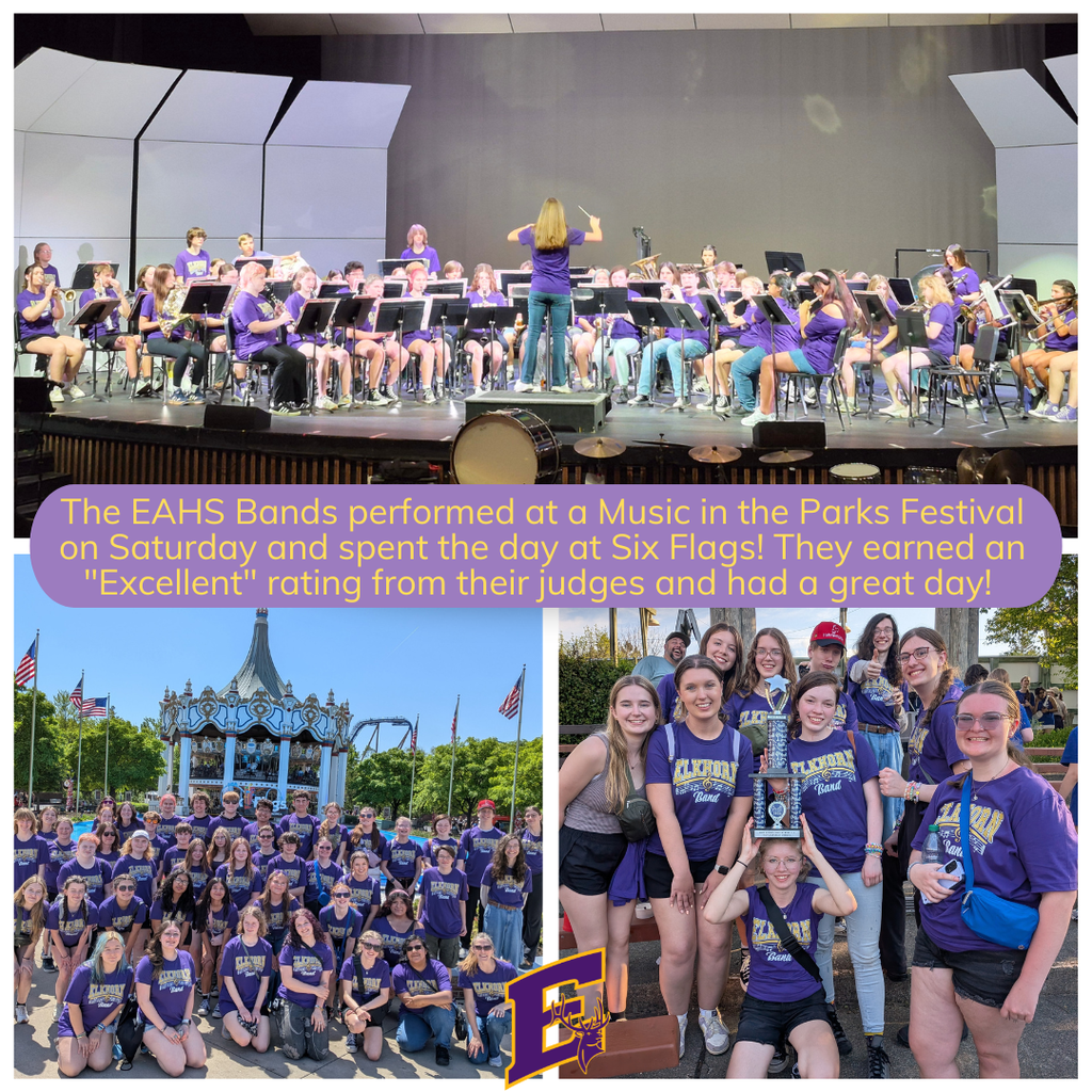 EAHS Band at Six flags