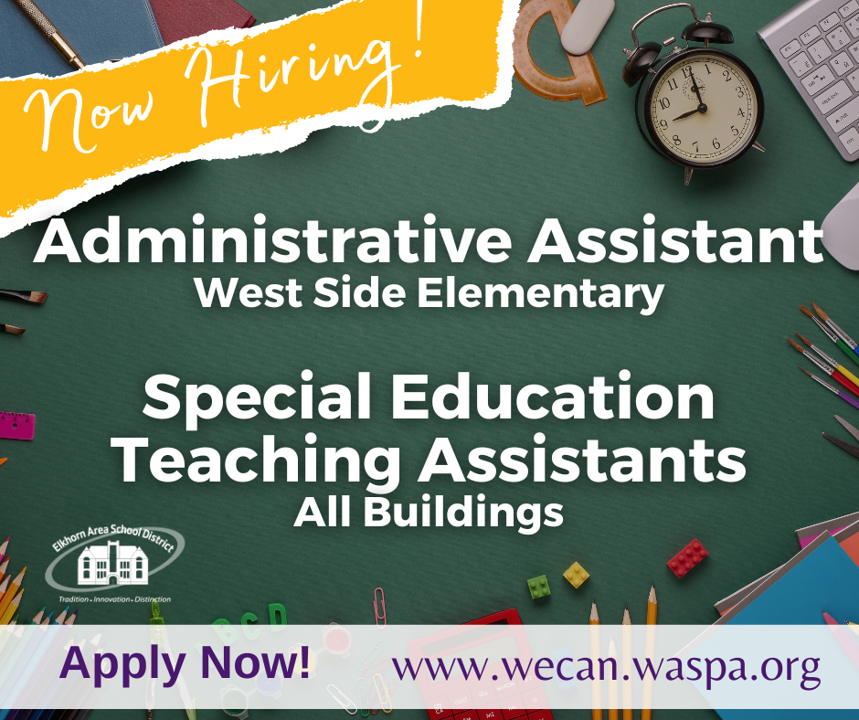Admin Assistant and Spec Ed Assistant job