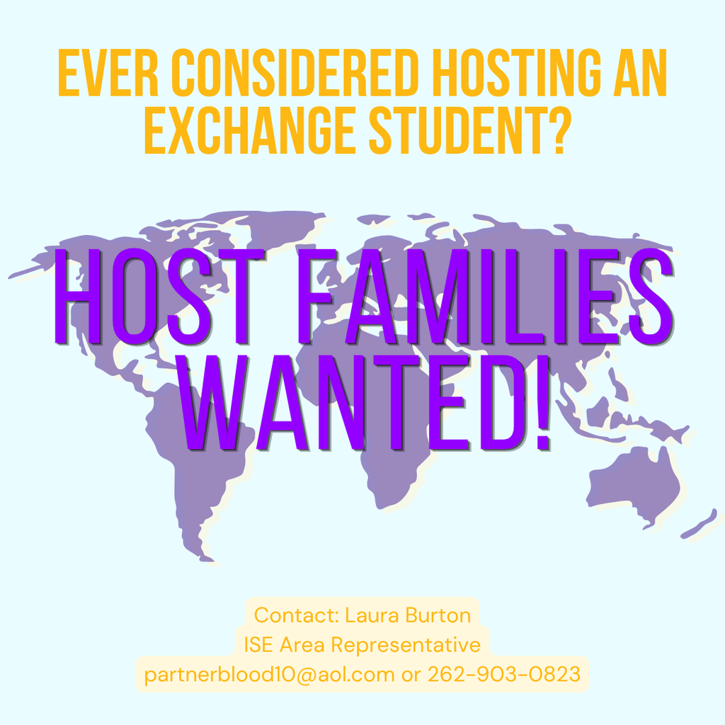 Host families wanted