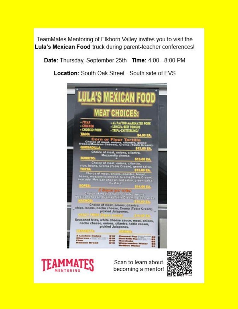 TeamMates Food Truck 2025