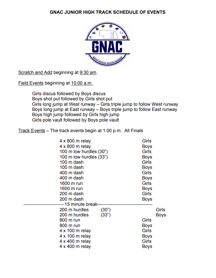 gnac jh track