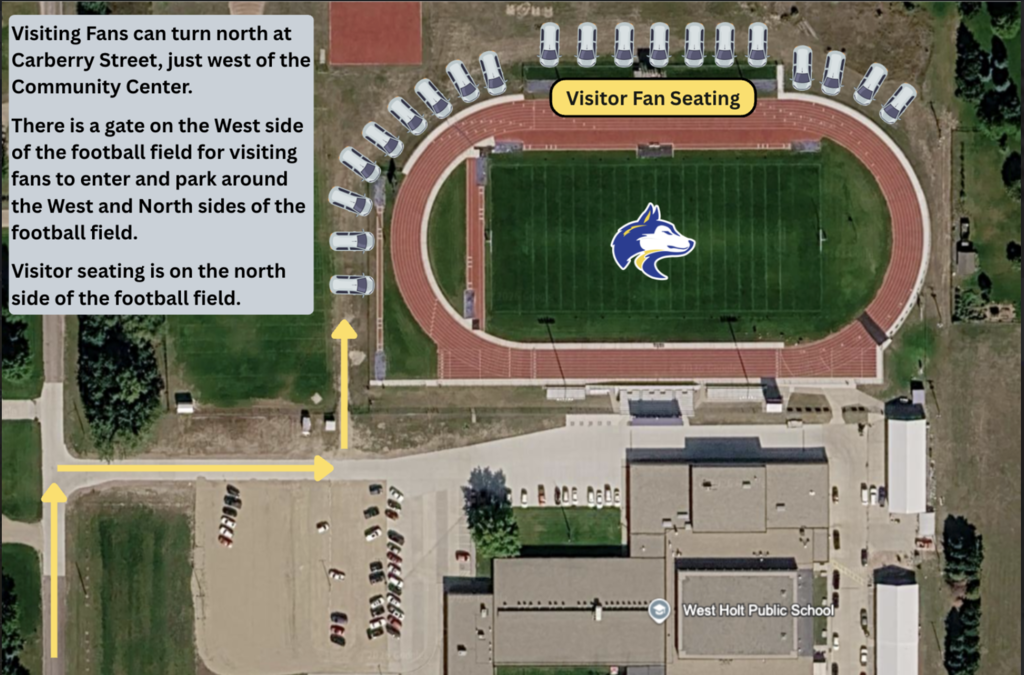 West Holt Fan Parking
