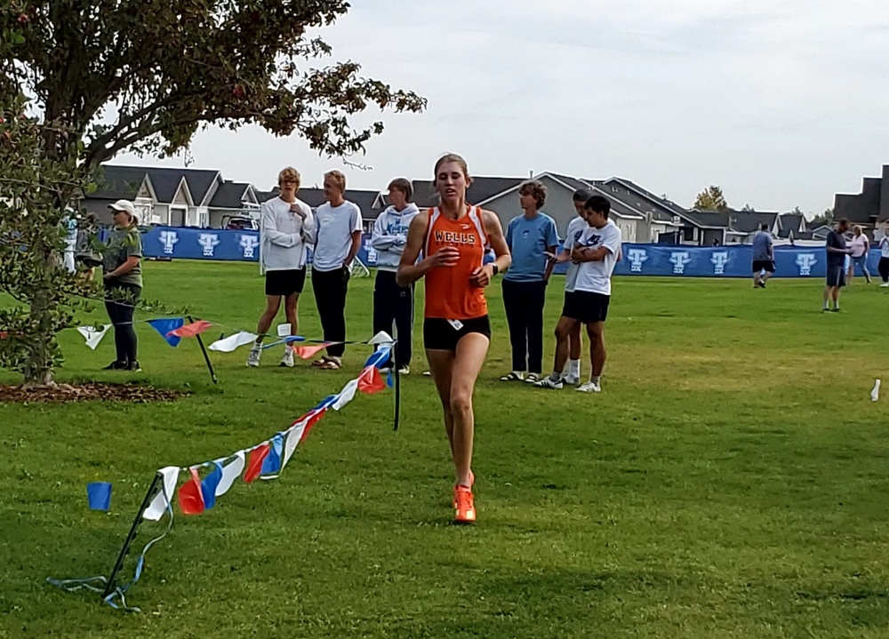 Wells High School cross country runner