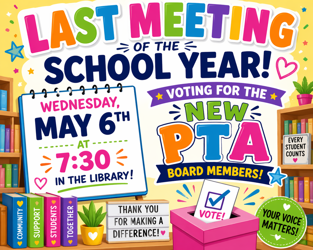 last pta flyer