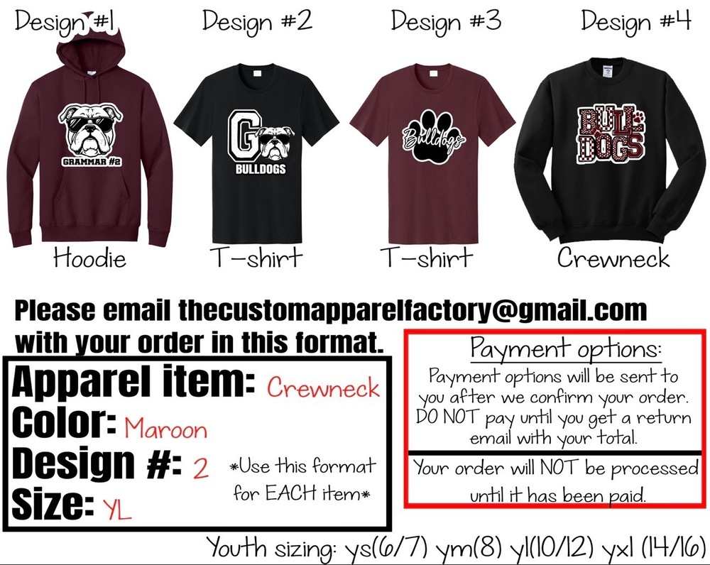 Grammar Spirit Wear