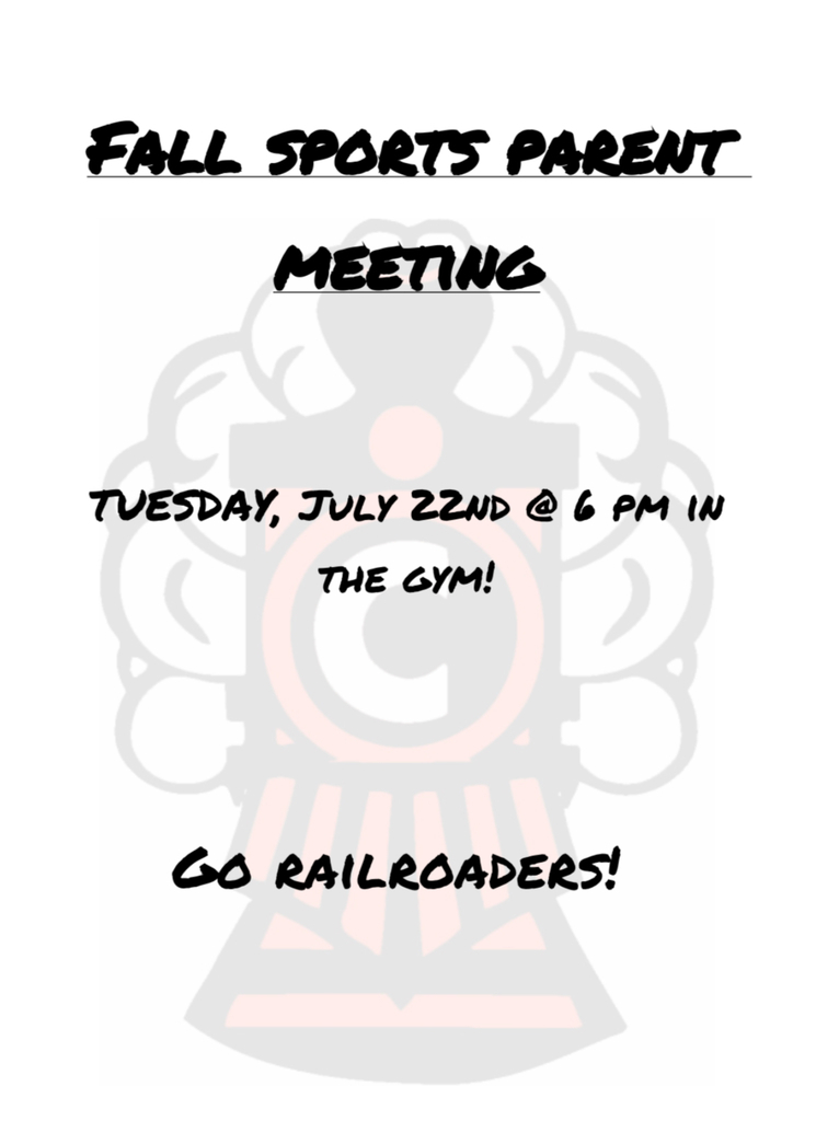 Fall sports meeting