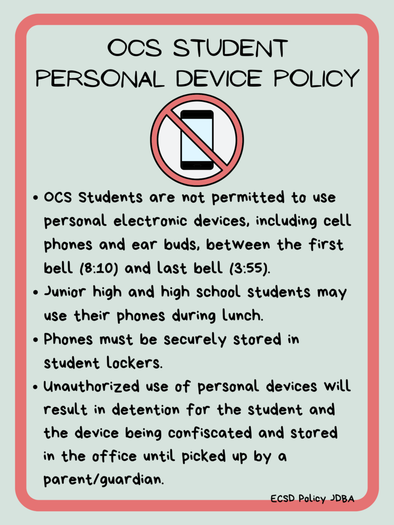 OCS Personal Device Policy