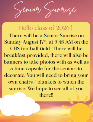 Senior Sunrise