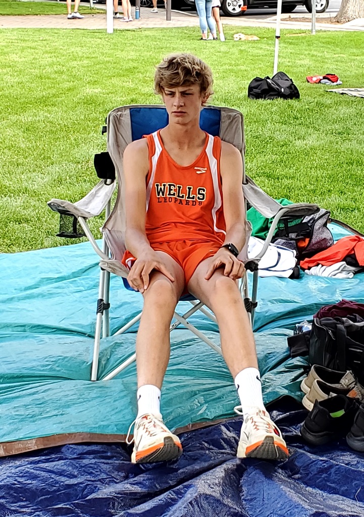 Cross country team at Lampe Park 