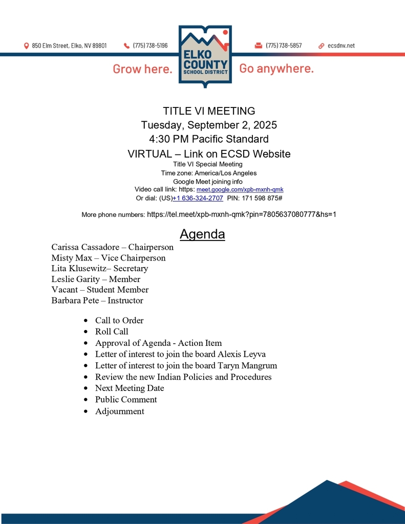Title VI Special Meeting