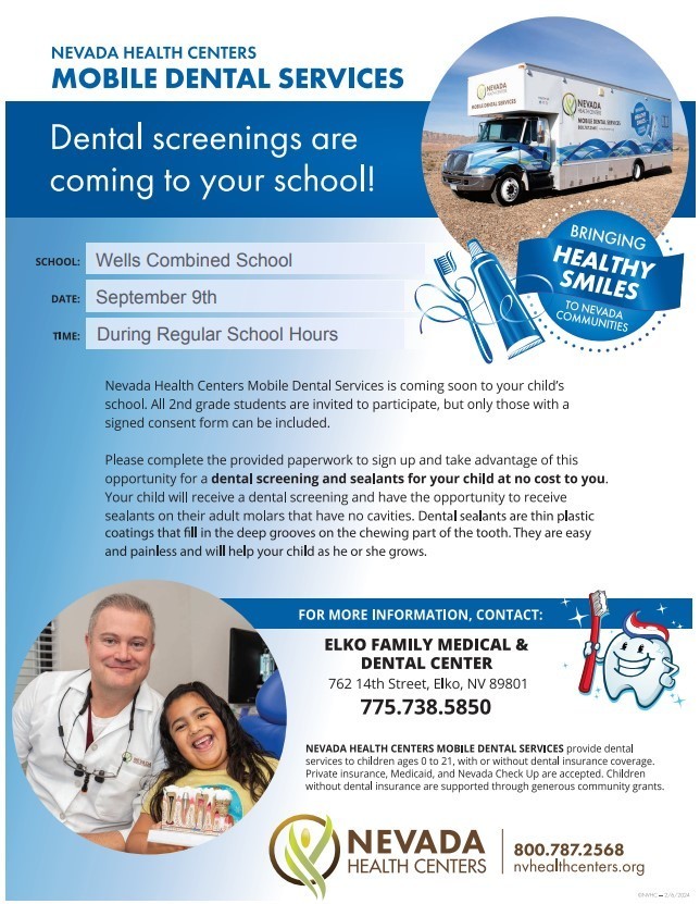 Nevada Health Centers mobile dentist
