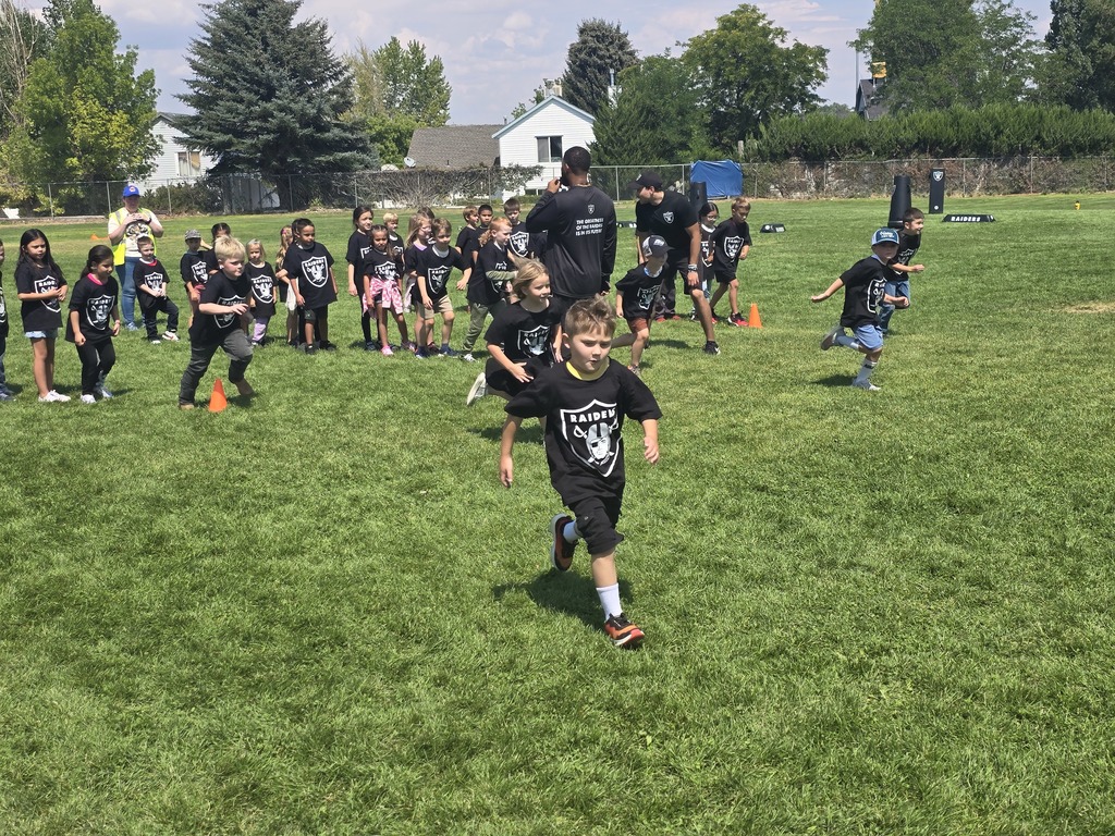 THANK YOU RAIDERS for spending a fun-filled day with us!