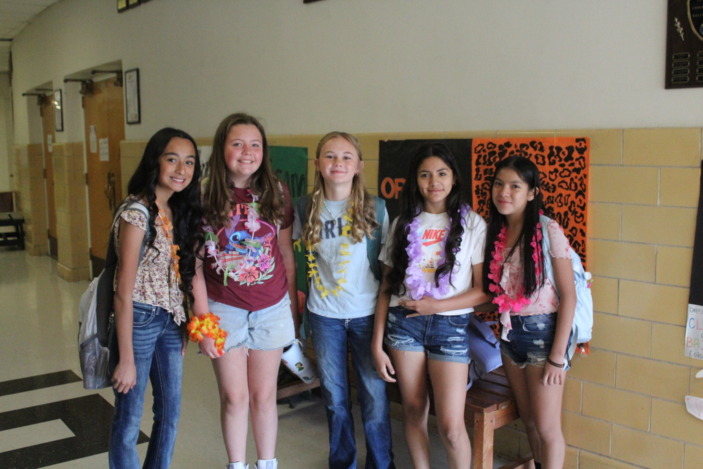 HOCO dress up day-Tropicana