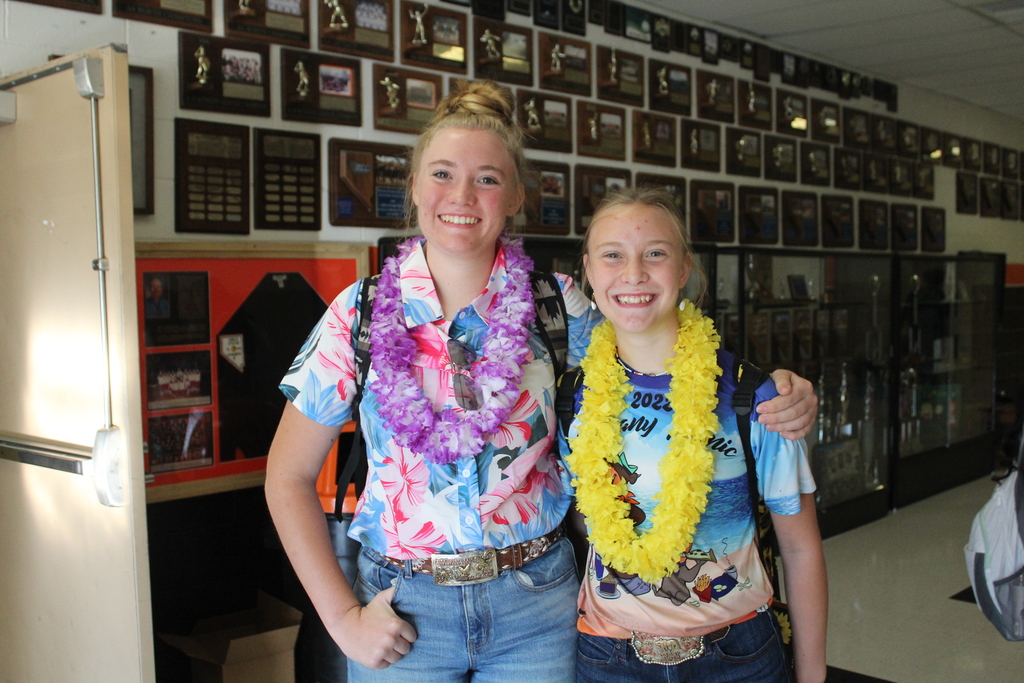 HOCO dress up day-Tropicana