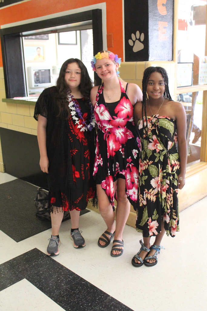 HOCO dress up day-Tropicana