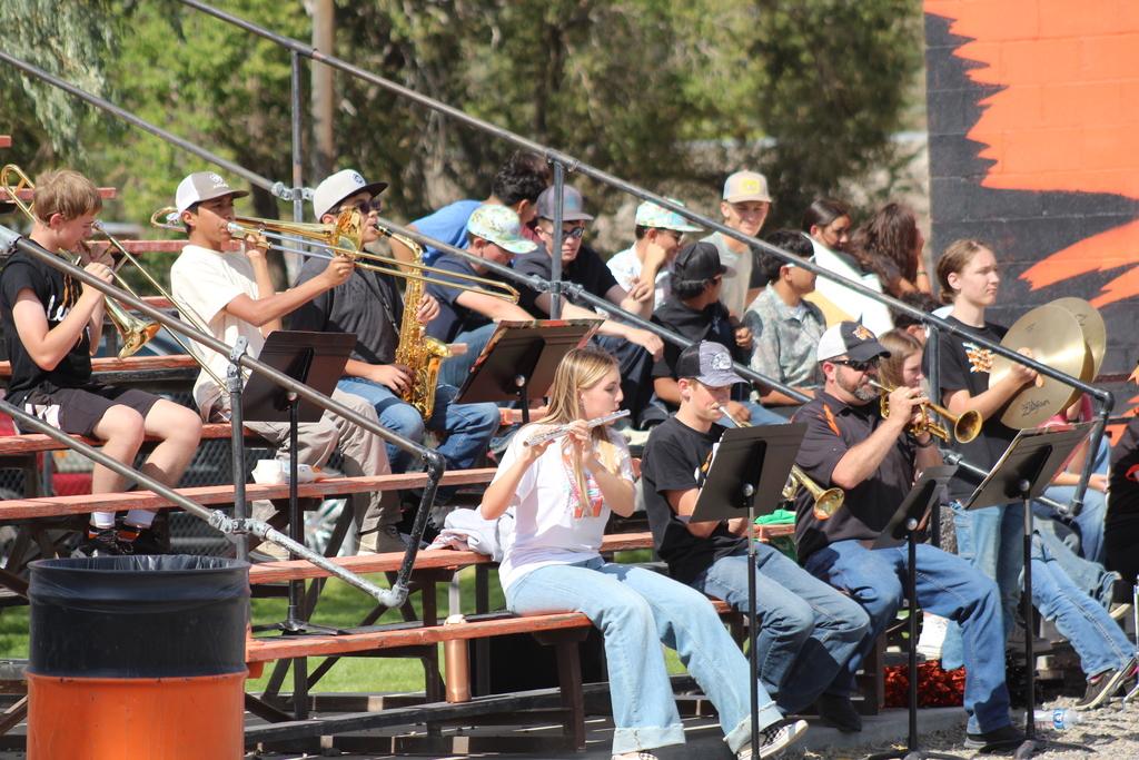 Wells High School band