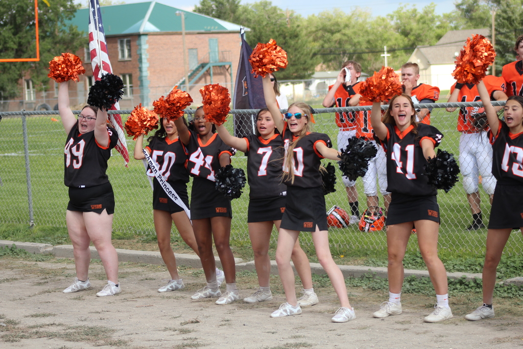 Wells High School cheer