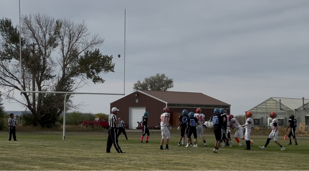 Wells High School football team vs Owyhee Braves in Owyhee