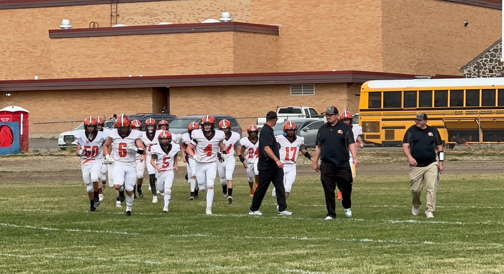 Wells High School football team vs Owyhee Braves in Owyhee