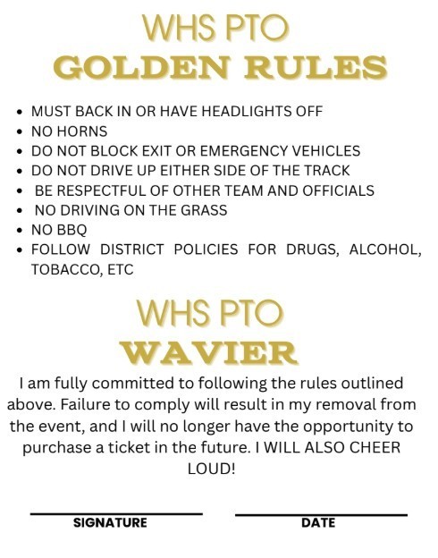 fundraiser rules