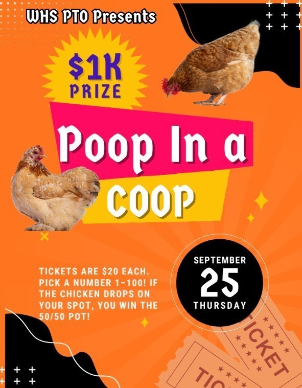 poop in a coop flyer