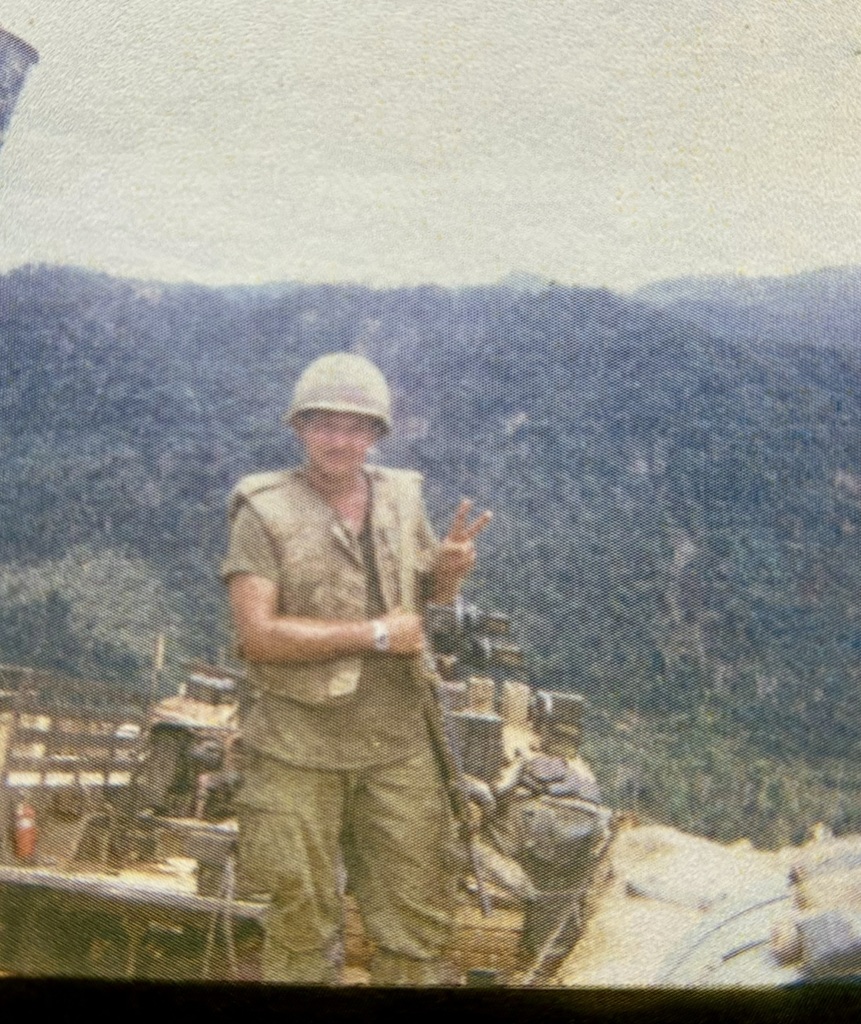 Ms. Hunsakers dad a veteran of the Vietnam Conflict