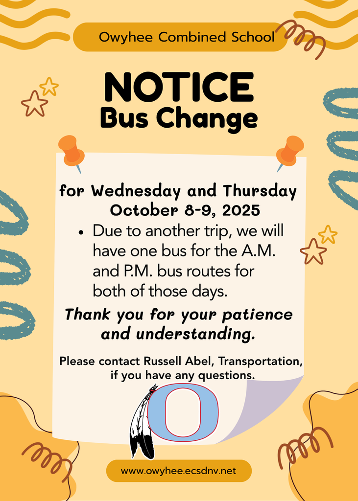 Bus Change this week