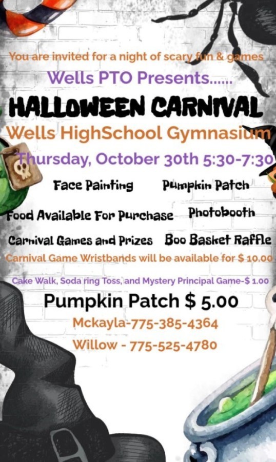 Halloween Carninval flyer